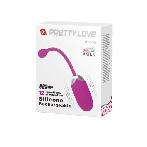 Pretty Love Brook - Szilikon tojásvibrátor 