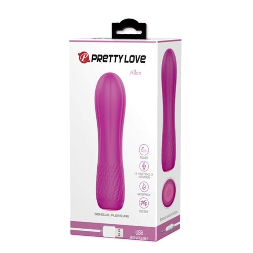 Pretty Love Allen - Rúdvibrátor, G-pont vibrátor 11,6 cm