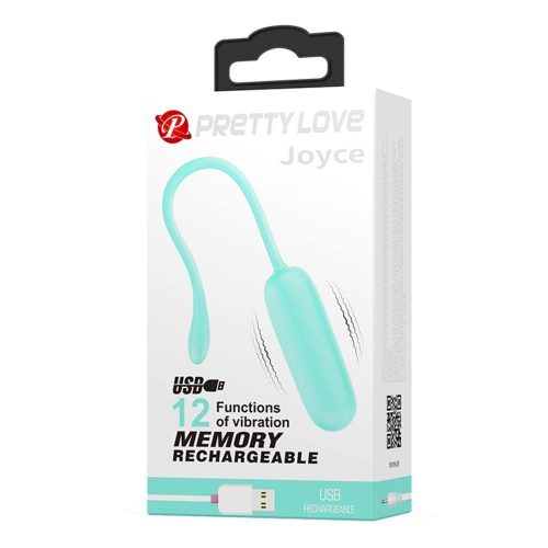 Pretty Love Joyce Turquoise - Szilikon tojásvibrátor