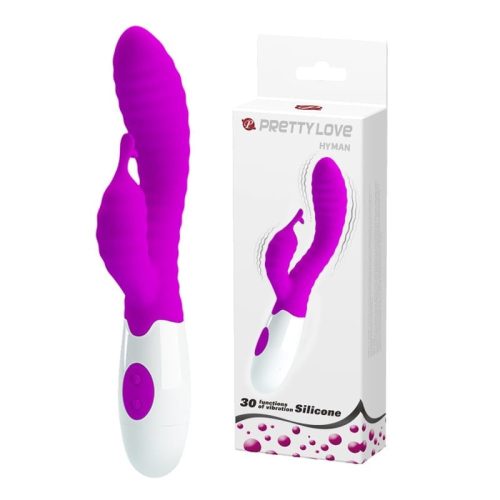 Pretty Love Hyman Purple - Vibrátor 20 cm