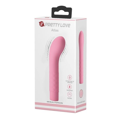 Pretty Love Atlas Baby Pink - Vibrátor 14 cm