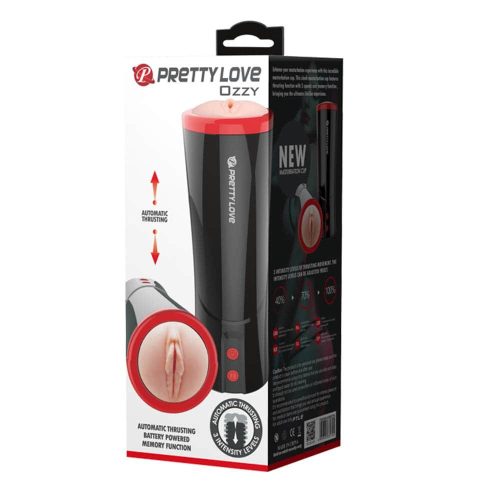 Pretty Love Ozzy Pussy - Maszturbátor, élethű vagina és ánusz
