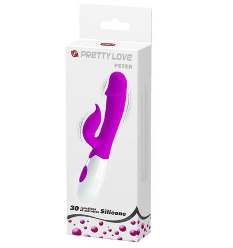 Pretty Love Peter Purple - Vibrátor 19,2 cm