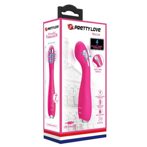 Pretty Love Hector Pink - Vibrátor 19,5 cm