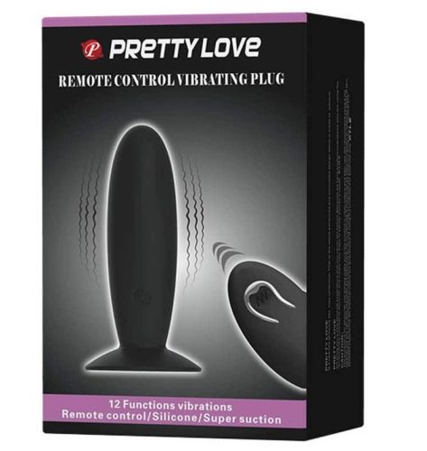 Pretty Love Remote Control Vibrating Plug - Anál plug vibrátoros