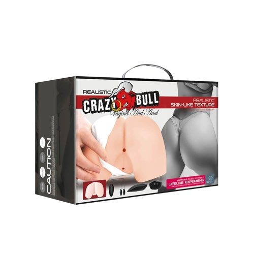 Crazy Bull Vagina and Anal Realistic Skin-Like Texture - Élethű vagina és ánusz