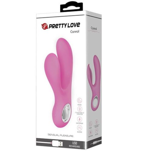 Pretty Love Canrol Pink - Vibrátor 17,1 cm