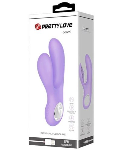 Pretty Love Canrol Purple - Vibrátor 17 cm