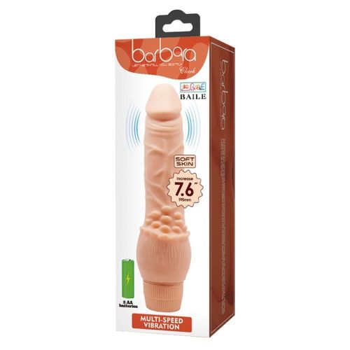 Barbara Clark Realistic Multi-Speed - Élethű vibrátor 19,5 cm