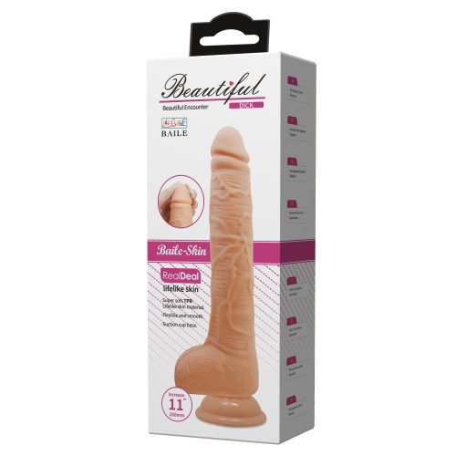 Beautiful Dick 11 " Dildo - Élethű dildó 28 cm