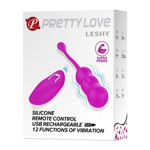 Pretty Love Leshy - Távirányítós tojásvibrátor
