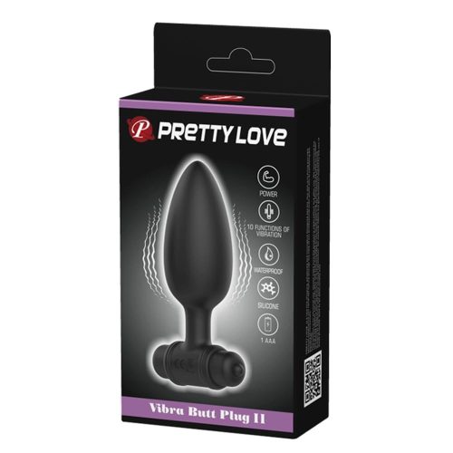 Pretty Love Vibro Plug II - anál plug 11,8 cm
