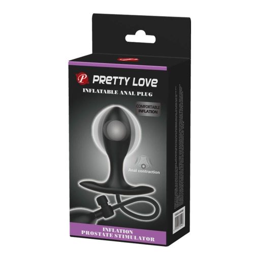 Pretty Love Inflatable Anal Plug - anál plug 9,1 cm