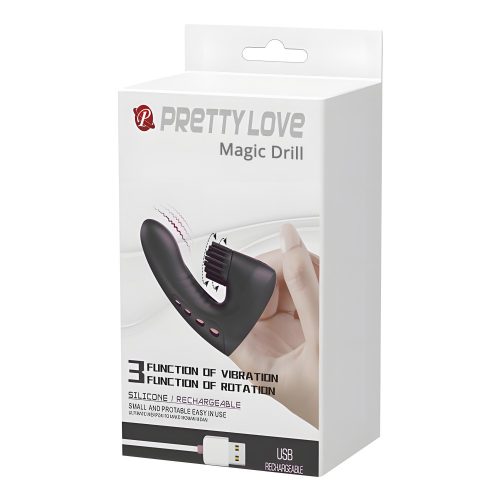 Pretty Love Magic Drill - Vibrátoros ujjazó