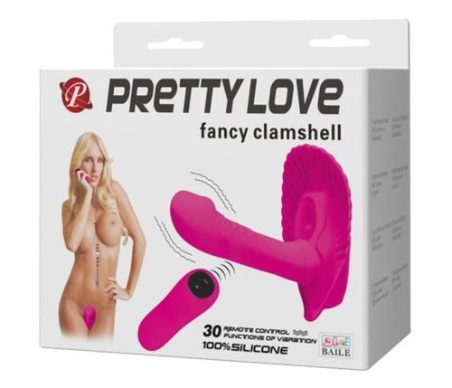 Pretty Love Fancy Clamshell with Remote Control - Vibrátor 