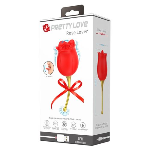 Pretty Rose  - Vibrátor 14,2 cm