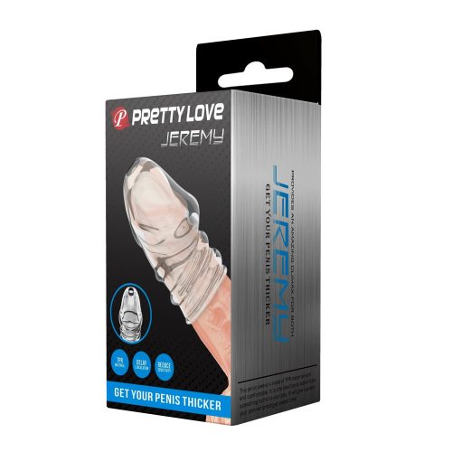 Pretty Love Penis Sleeve Jeremy - Pénisz vastagító