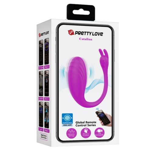 Pretty Love  Catalina - App vezérelt, szilikon tojásvibrátor