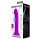 Pretty Love Murray Purple - Élethű vibrátor 19 cm