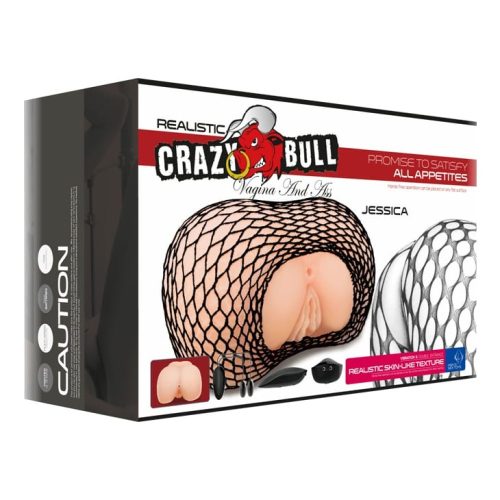 Crazy Bull Jessica - Élethű vagina és popsi
