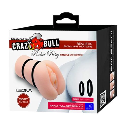 Crazy Bull Leona - Élethű vagina