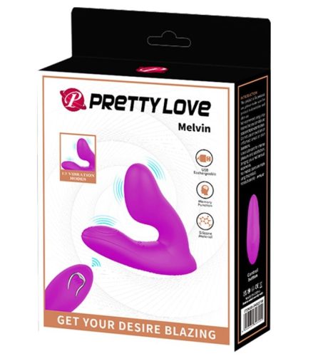 Pretty Love Melvin - Vibrátor 8,6 cm