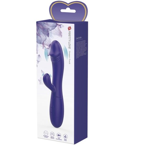 Pretty Love Snappy-Youth - G-pont vibrátor, Klitoriszkaros vibrátor 19 cm
