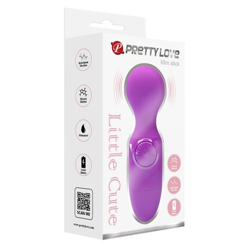 Pretty Love Mini Stick Purple - Masszírozó vibrátor