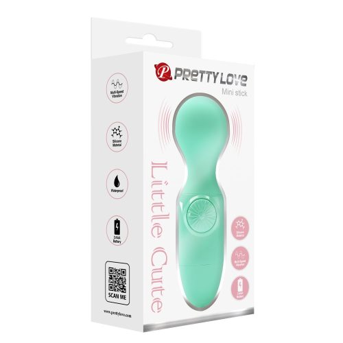 Pretty Love Mini Stick Green - Masszírozó vibrátor