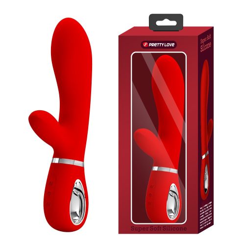 Pretty Love Thomas Red - SZilikon vibrátor 20,5 cm