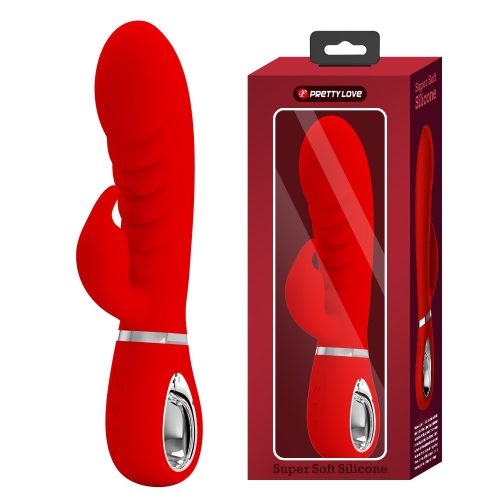 Pretty Love Prescott Red - Szilikon vibrátor 20 cm