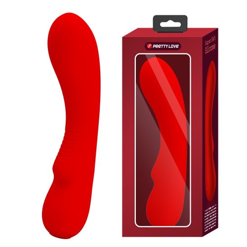 Pretty Love Matt Red - Vibrátor 19 cm