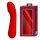 Pretty Love Cetus Red - Vibrátor 15 cm