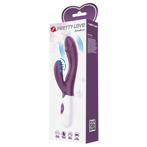 Pretty Love Andre Purple - Vibrátor 20 cm