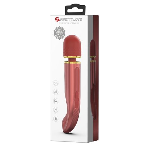 Pretty Love Interesting Massager Rose - Masszírozó vibrátor
