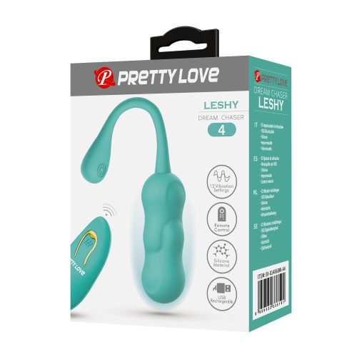 Pretty Love Leshy Green - Szilikon tojásvibrátor