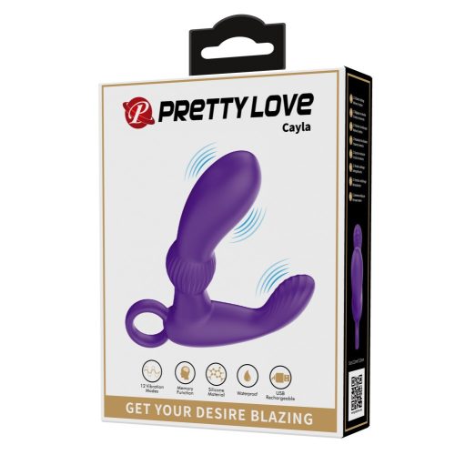 Pretty Love Cayla Purple - Prosztata vibrátor