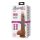 Beautiful Wilks 9,8" Vibrating Dildo - Élethű, Forgó és Lökő vibrátor 25 cm