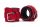 Hand Cuffs Grain Leather Red/Black - Bilincs