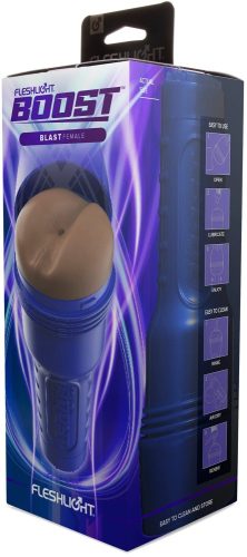 Fleshlight Boost Blast Medium Dark (RP) - Maszturbátor, vagina