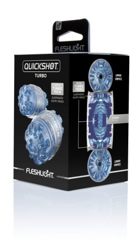 Quickshot Turbo Blue Ice - Élethű vagina, maszturbátor