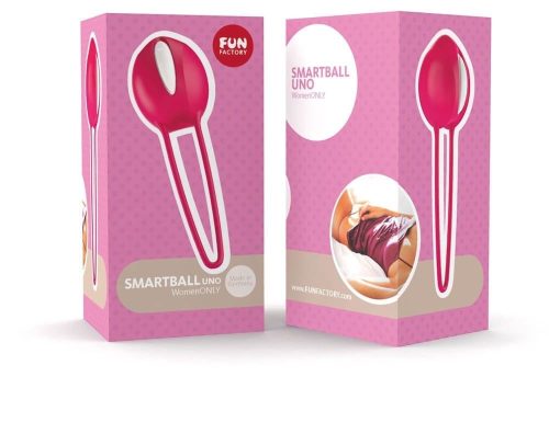Smartball Uno White India Red - Szilikon gésagolyó