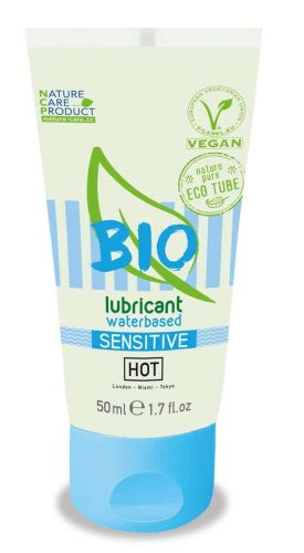 HOT BIO lubricant waterbased Sensitiv - síkosító 50 ml