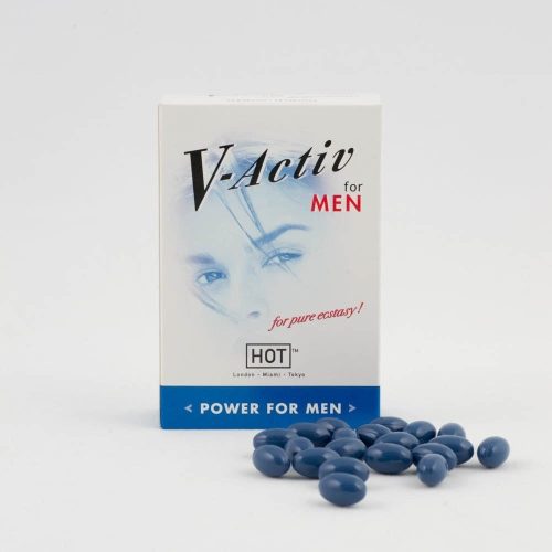 HOT V-Activ - állóképesség növelésére, férfiaknak - 20 kapszula