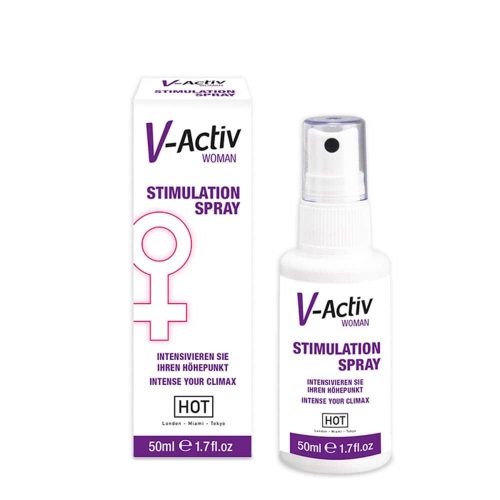 HOT V-Activ stimulation spray - Stimulációs spray nőknek 50 ml