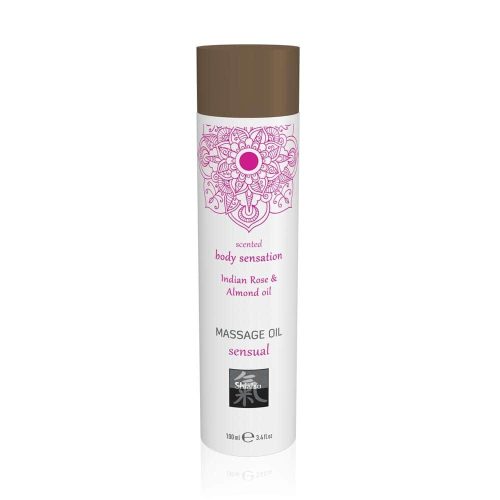 Massage oil sensual - Rózsa és mandula illatú masszázsolaj 100ml