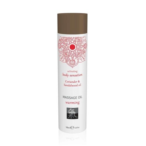Massage oil warming - Forrósító hatású, koriander és szantálfa illatú masszázsolaj 100ml