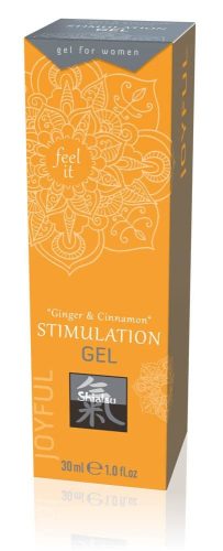 Stimulation Gel - Ginger & Cinnamon - Stimuláló nőknek 30 ml