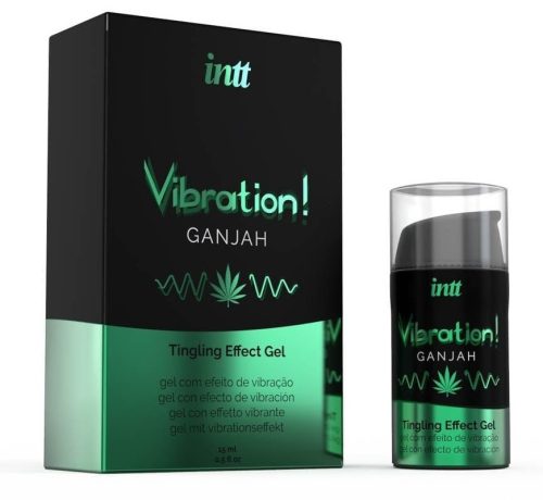 VIBRATION GANJAH AIRLESS - forrósító, stimuláló, férfiaknak és nőknek is 15 ml