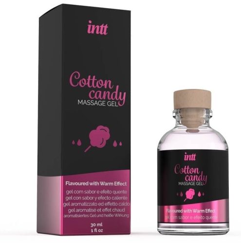 MASSAGE GEL 30ML + BOX - VAttacukor ízű masszázsgél 30 ml